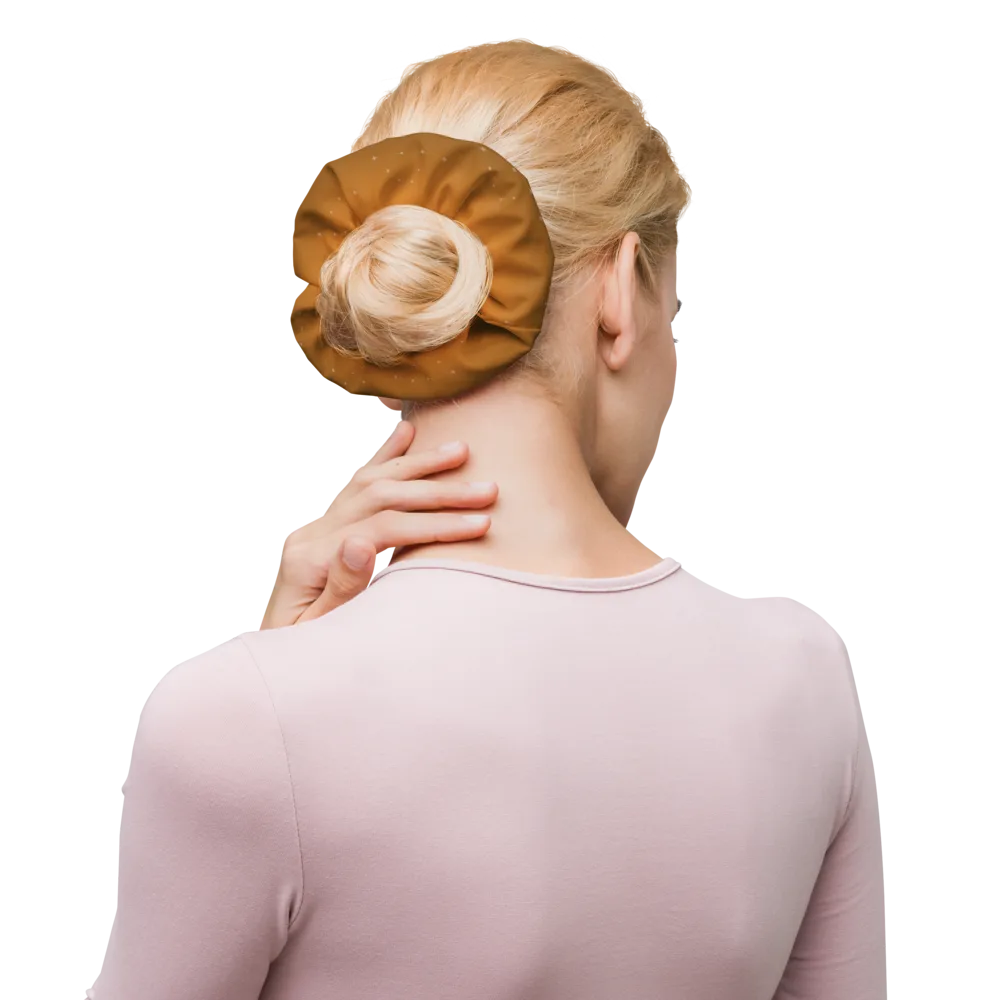 Leo Zodiac Scrunchie in Tangerine