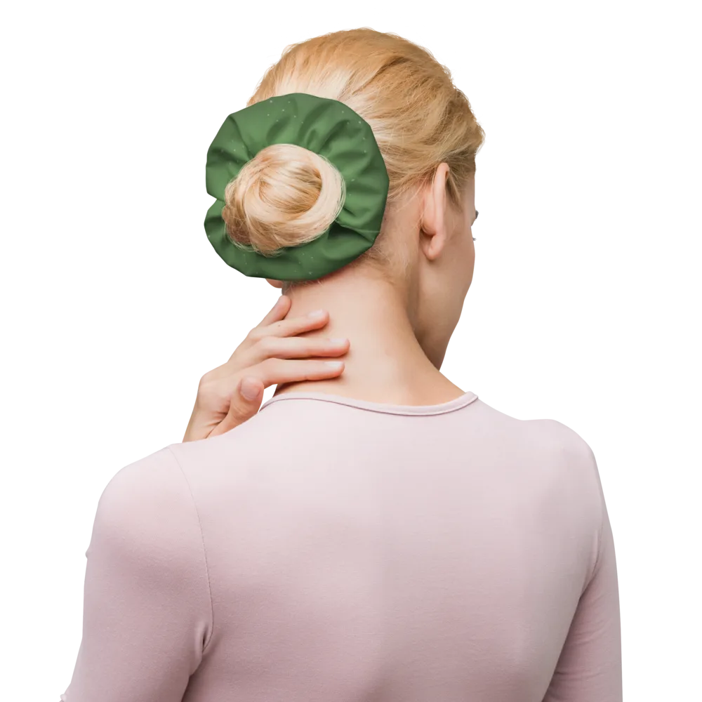 Virgo Zodiac Scrunchie in Sage